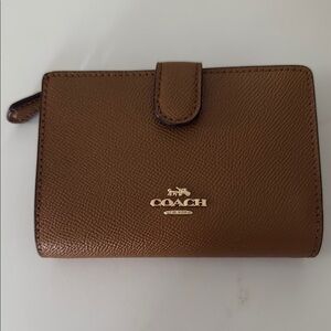 Coach Brown Key & Card Holder